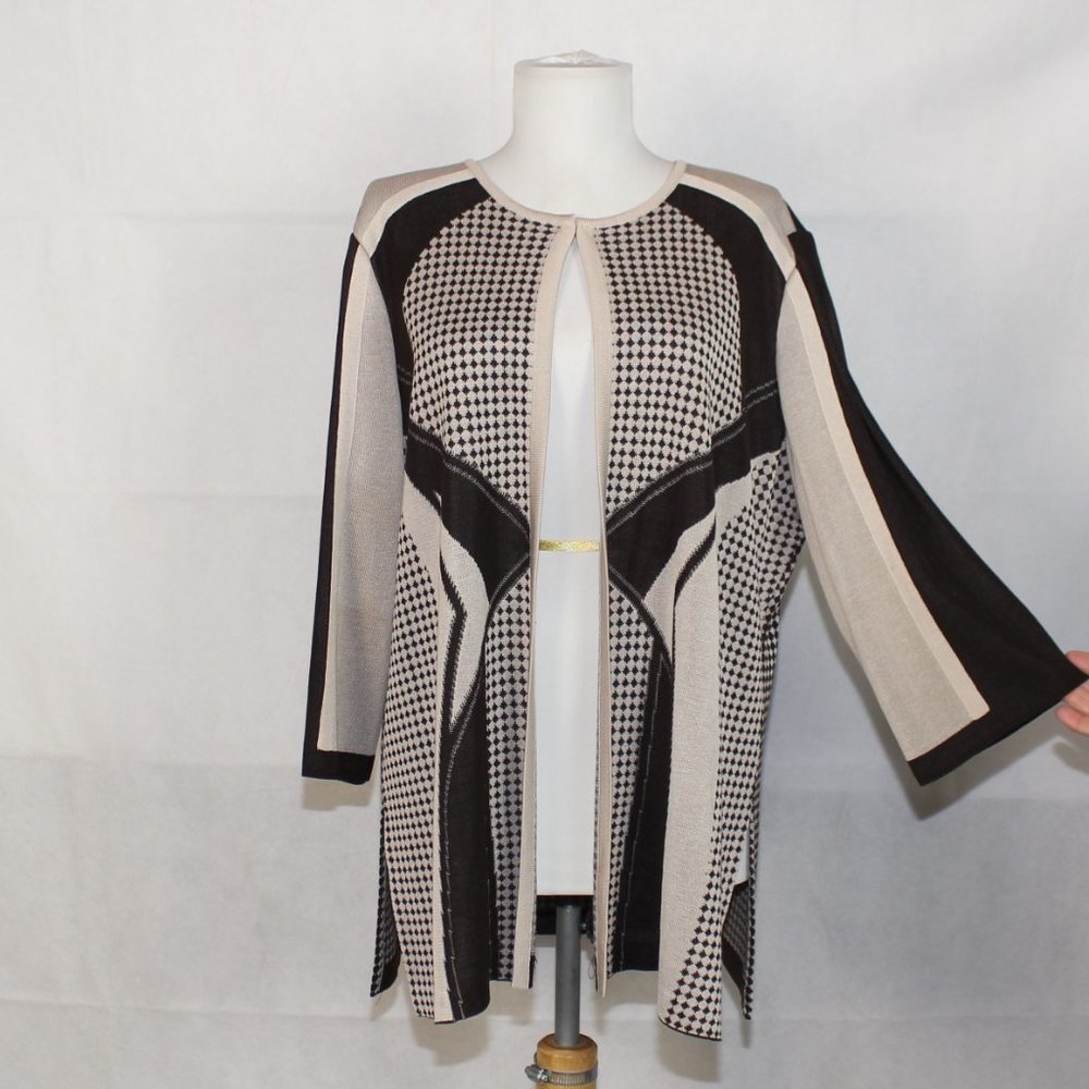 Ming Wang Brown Jacket OX N88